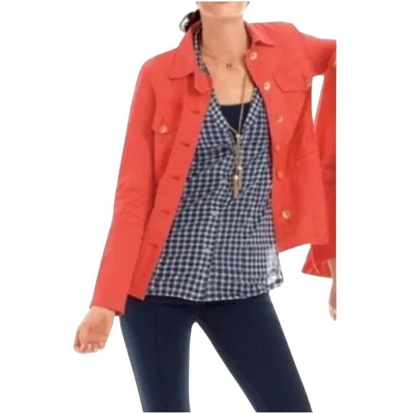 Nautical Sheer Blue Ivory Gingham Check Preppy Cottagecore Beach Cover Up Top XS - Picture 2 of 7